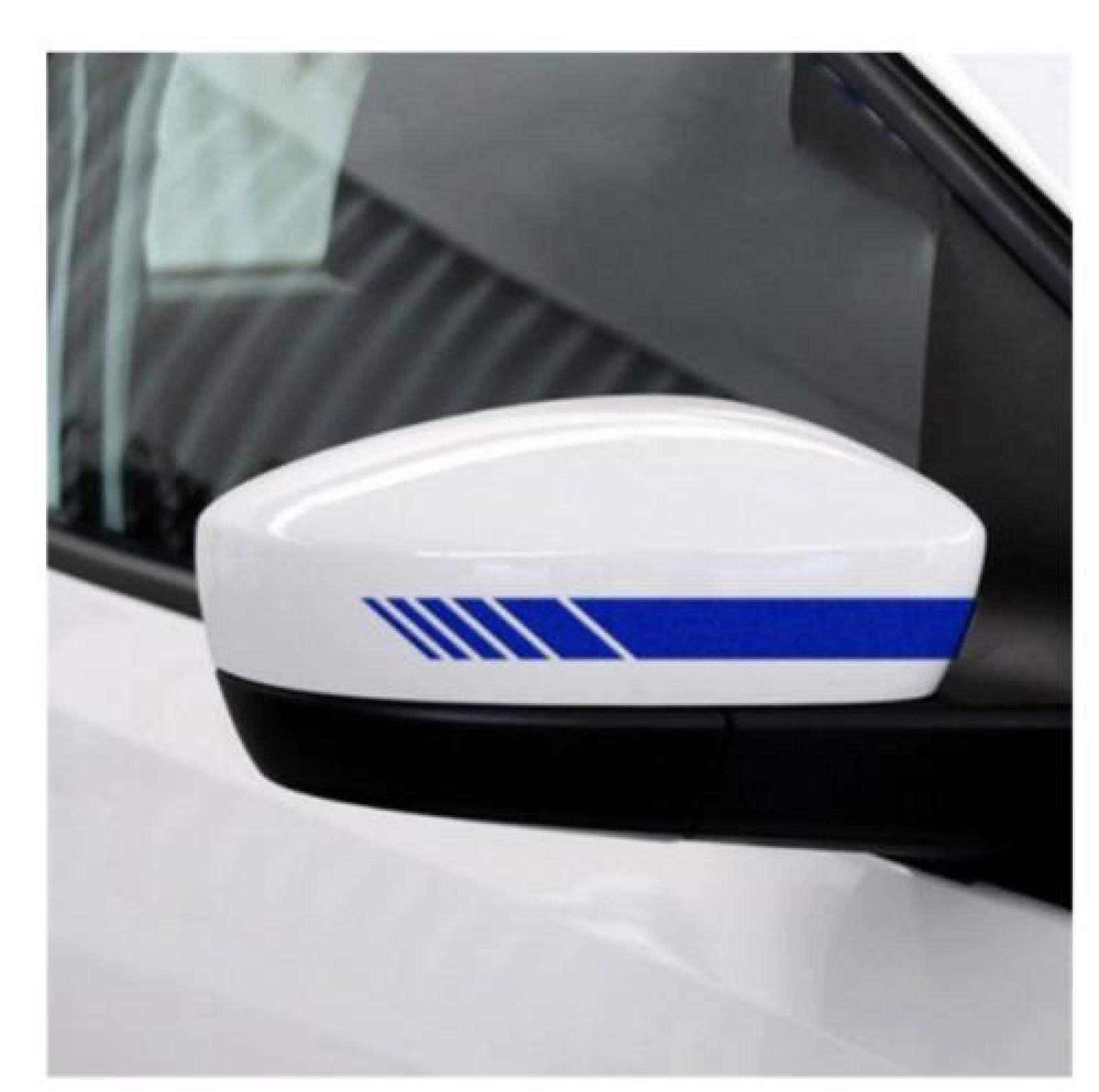 Funny 3D Reflective Cat Eye Car Stickers - Universal Rearview Mirror Decals (2Pcs) for Night Safety & Vehicle Customization