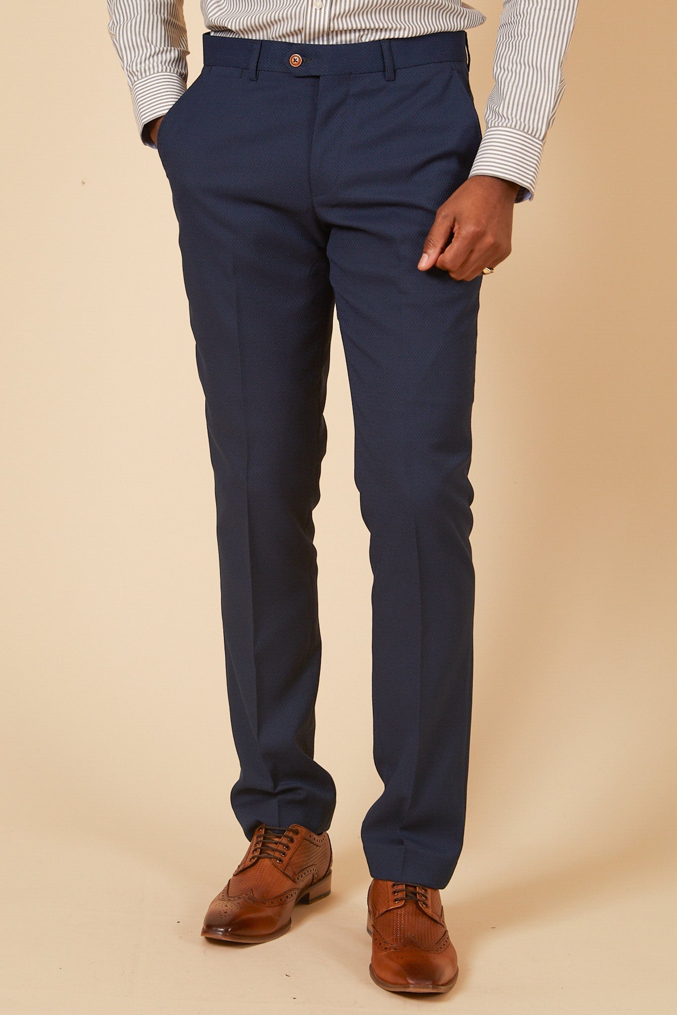 Leicester City F.C. Royal Blue Suit - Official MAX Collection - Mads Hermansen Matchday Outfit - Perfect for Football Matches, Gameday Events & Fan Gatherings