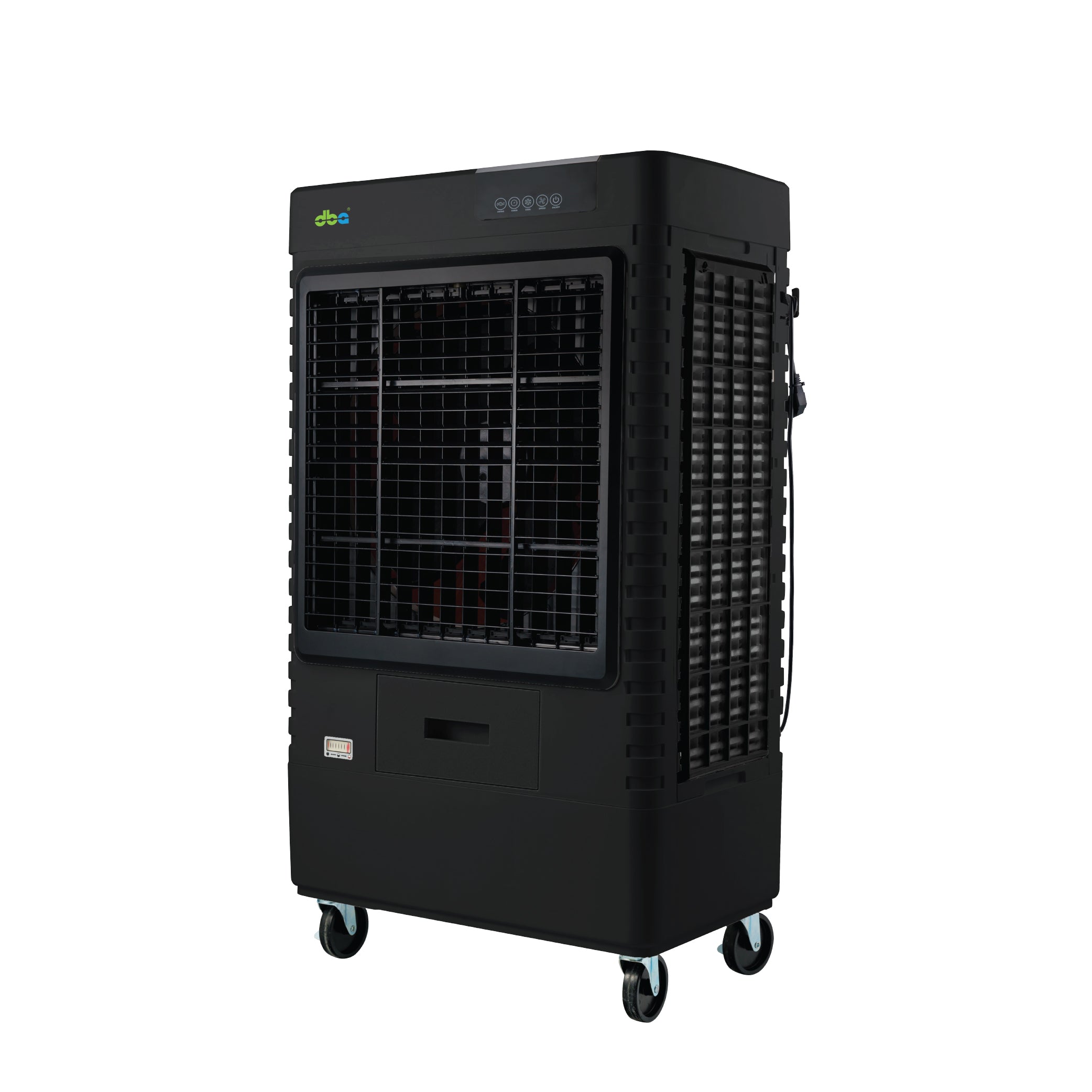 Commercial Air Cooler DEBI002C H (Black) - Covers Up to 1000 Sq.Ft - Energy Efficient Cooling for Warehouses, Factories & Large Spaces