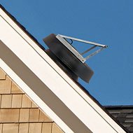 32-Watt Solar Attic Fan with Thermostat - Energy Efficient Roof Ventilation for Home Cooling - Florida Approved for Hurricane Zones (Perfect for Hot Climates, Garages & Home Ventilation)