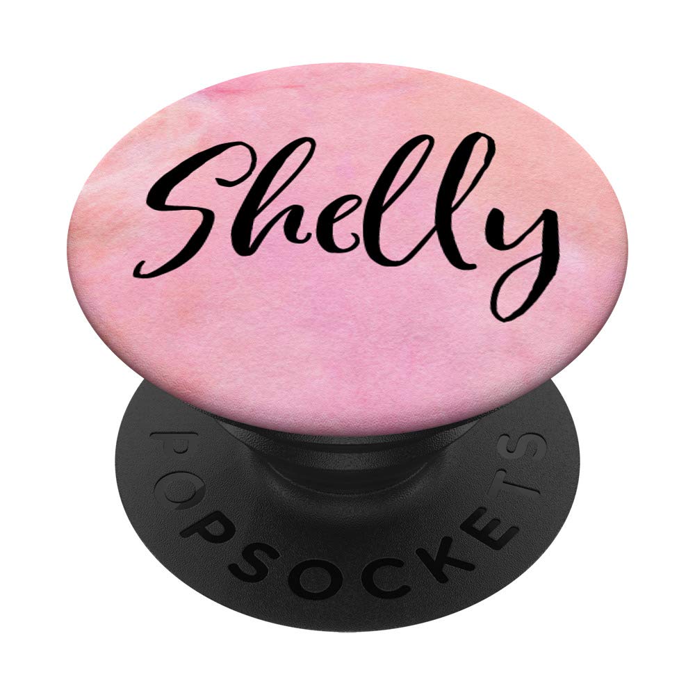 Personalized Shelly Name Black on Pink T-Shirt - Customized Gift for Women, Girls, Birthday, Christmas - Perfect for Casual Wear, Parties & Special Occasions