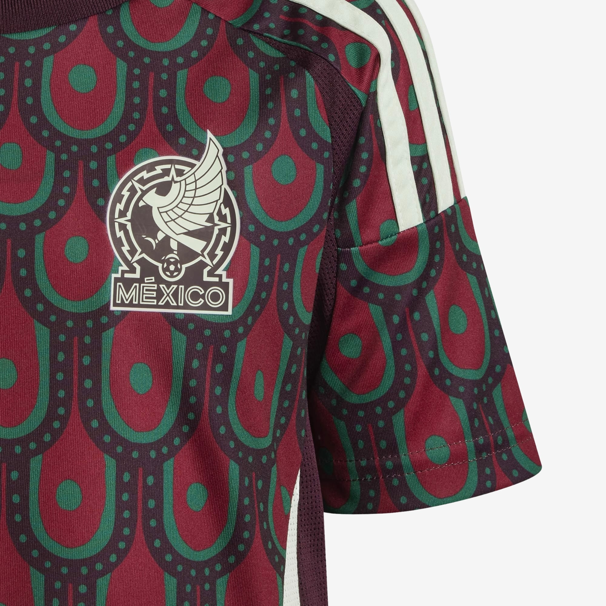 adidas Mexico 2024 Home Mini Soccer Ball - Official Size 3 Football for Kids & Youth - Perfect for Training, Matches & Backyard Play