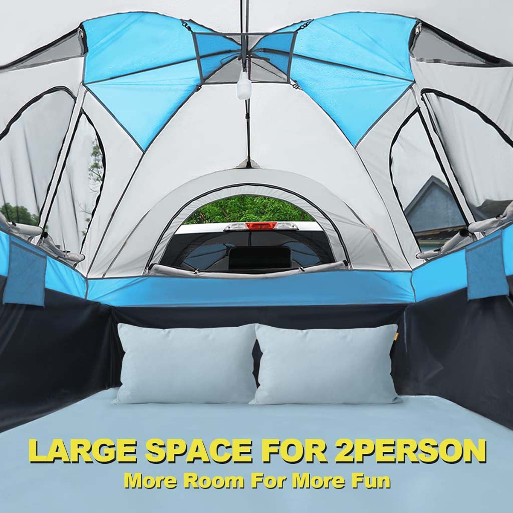 5.5' & 5.8' Truck Bed Tent for Camping - Waterproof SUV Pickup Truck Bed Shelter for Outdoor Adventures, Road Trips and Overlanding