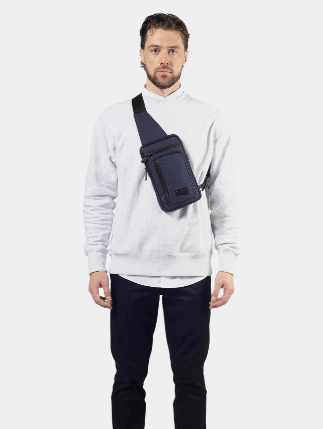 Watson Twill Vegan Sling Bag - Eco-Friendly Crossbody Purse for Women & Men in Multiple Colors | Perfect for Travel, Gym & Everyday Use
