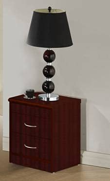 Custom 2-Drawer Nightstand with Solid Wood Construction - Perfect for Bedroom Storage & Home Organization