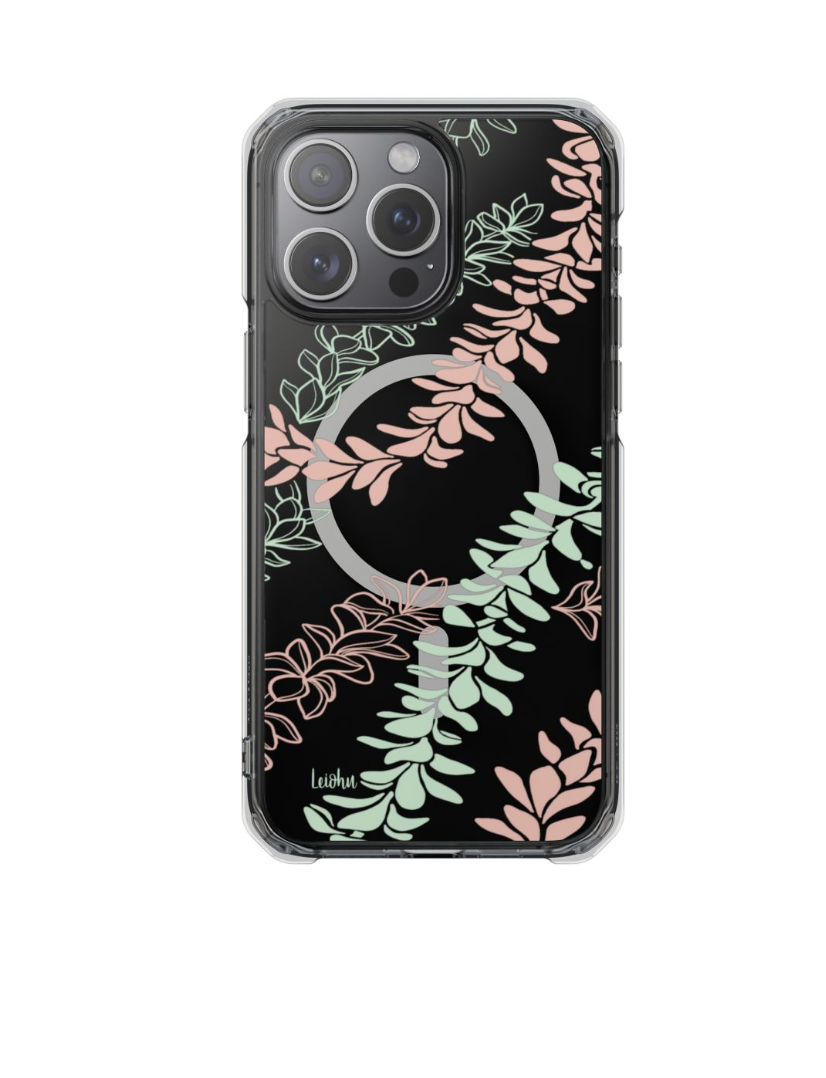 Groovy Pua Melia Clear Phone Case - Slim Protective Cover for iPhone 13, 12, 11 | Shatterproof & Scratch-Resistant | Perfect for Everyday Use, Travel & Outdoor Activities