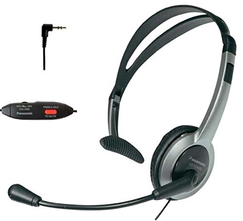 Panasonic Wireless Bluetooth Headset - Noise Cancelling Hands-Free Headset for Office, Call Center & Remote Work (Compatible with Panasonic Phones) | Perfect for Business Calls, Online Meetings & Home Office Use