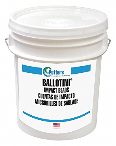 Premium Glass Beads Blasting Media - Fine Grit for Surface Cleaning & Polishing - Ideal for Metal, Automotive & Industrial Applications