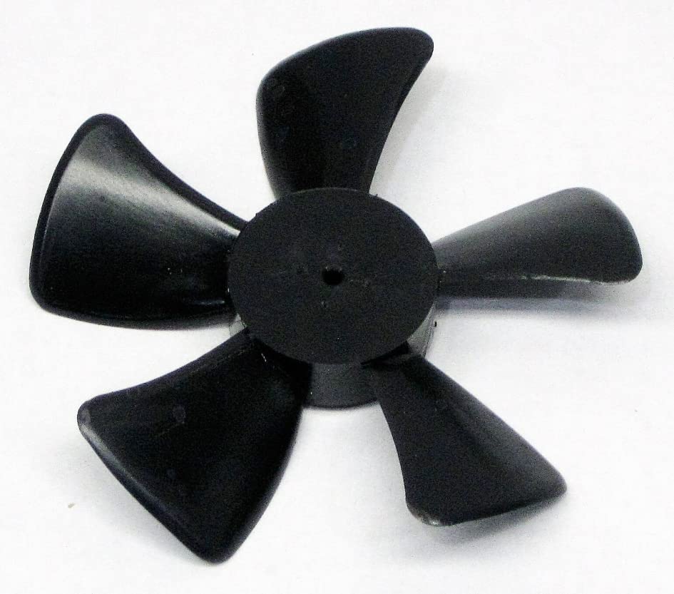 GE Refrigerator Evaporator Fan Blade with Clamp AP2071757 PS304693 - Replacement Part Compatible with GE WR60X123 - Perfect for Refrigerator Cooling System Repair & Maintenance