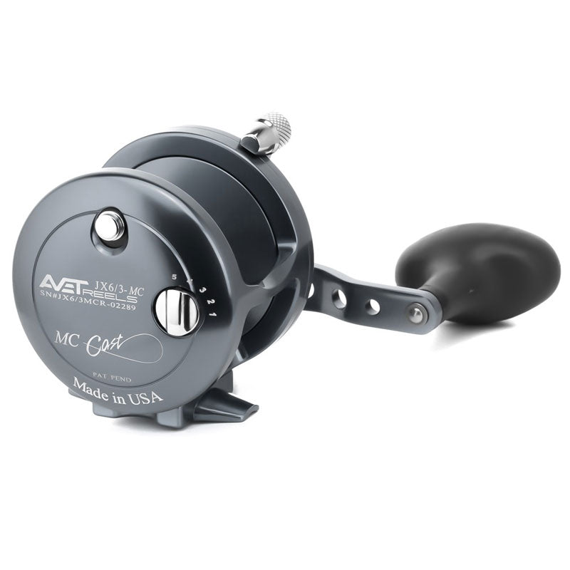 Avet G2 JX 6/3 Two Speed Magic Cast Fishing Reel - Perfect for Saltwater & Offshore Big Game Fishing