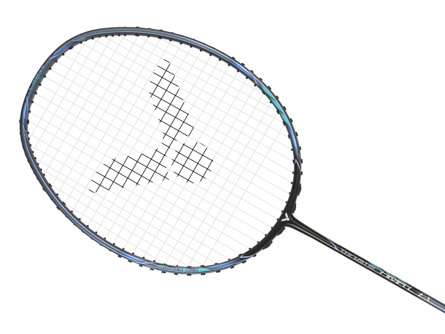 Victor Thruster Hammer Light Extra H Badminton Racket - Lightweight Carbon Fiber Shuttlecock Racket for Professional & Recreational Players - Perfect for Tournaments, Training & Casual Play