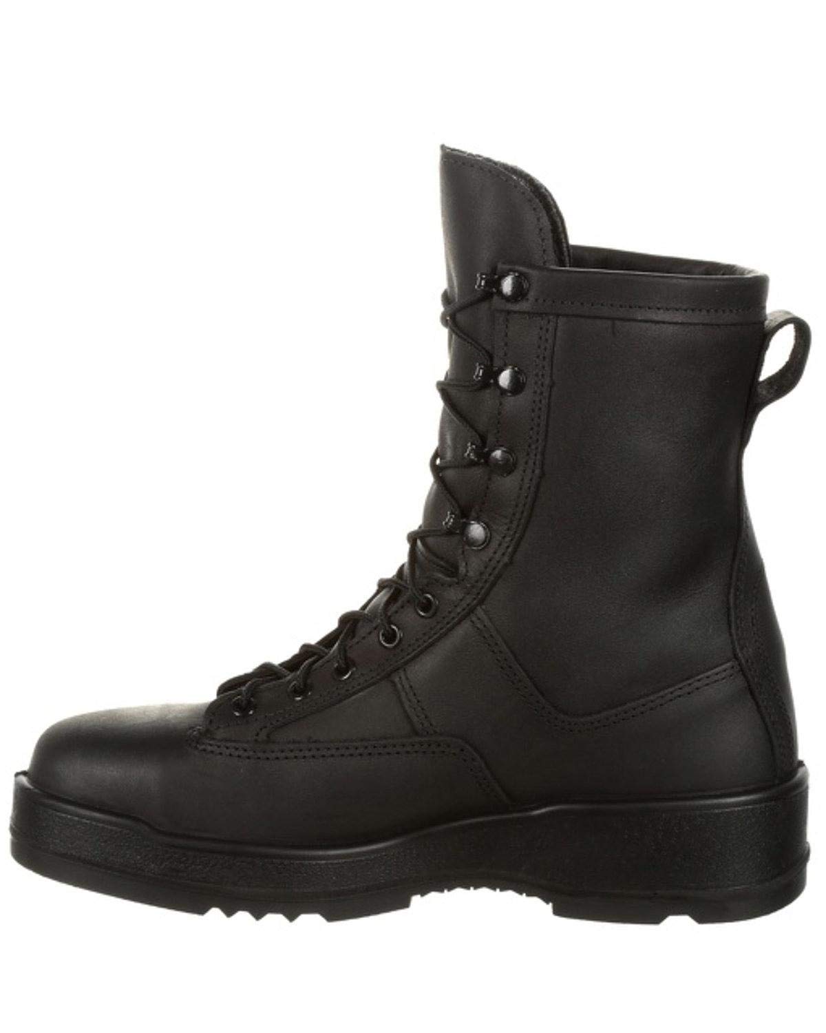 Rocky Men's Entry Level Hot Weather Steel Toe Military Boots - Lightweight & Breathable for Construction, Hiking & Outdoor Work