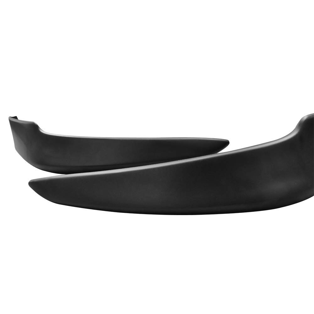 IKON MOTORSPORTS Front Bumper Lip Spoiler for 2009-2010 Toyota Corolla - Factory Style PP Front Splitter | Enhances Aerodynamics & Sporty Look for Street or Track Racing