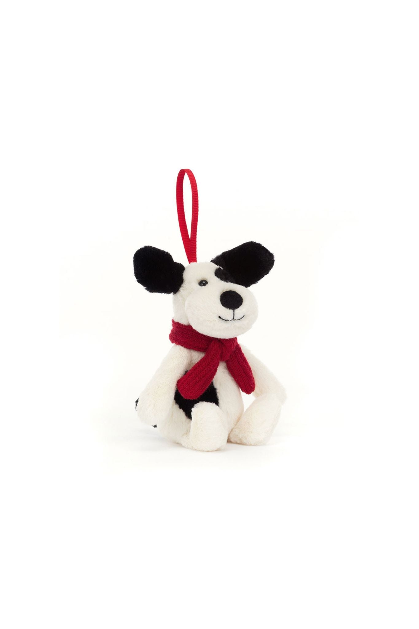 Jellycat Bashful Puppy Plush Ornament - Adorable Stuffed Animal for Christmas Tree Decor, Baby Shower Gift & Nursery Room Decor
