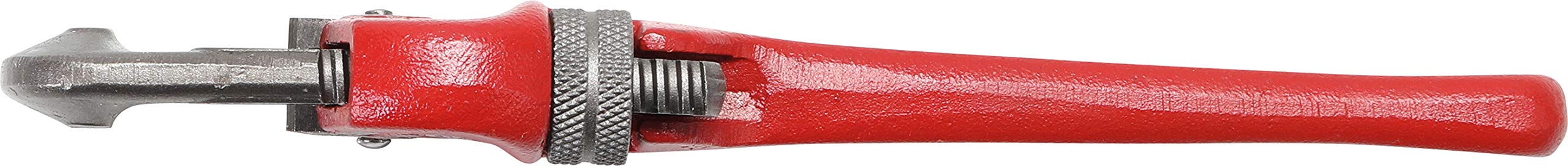 BGS One-Hand Pipe Wrench 540 - Heavy Duty Adjustable Plumbing Tool for DIY Home Repairs, Plumbing Projects, and Professional Use