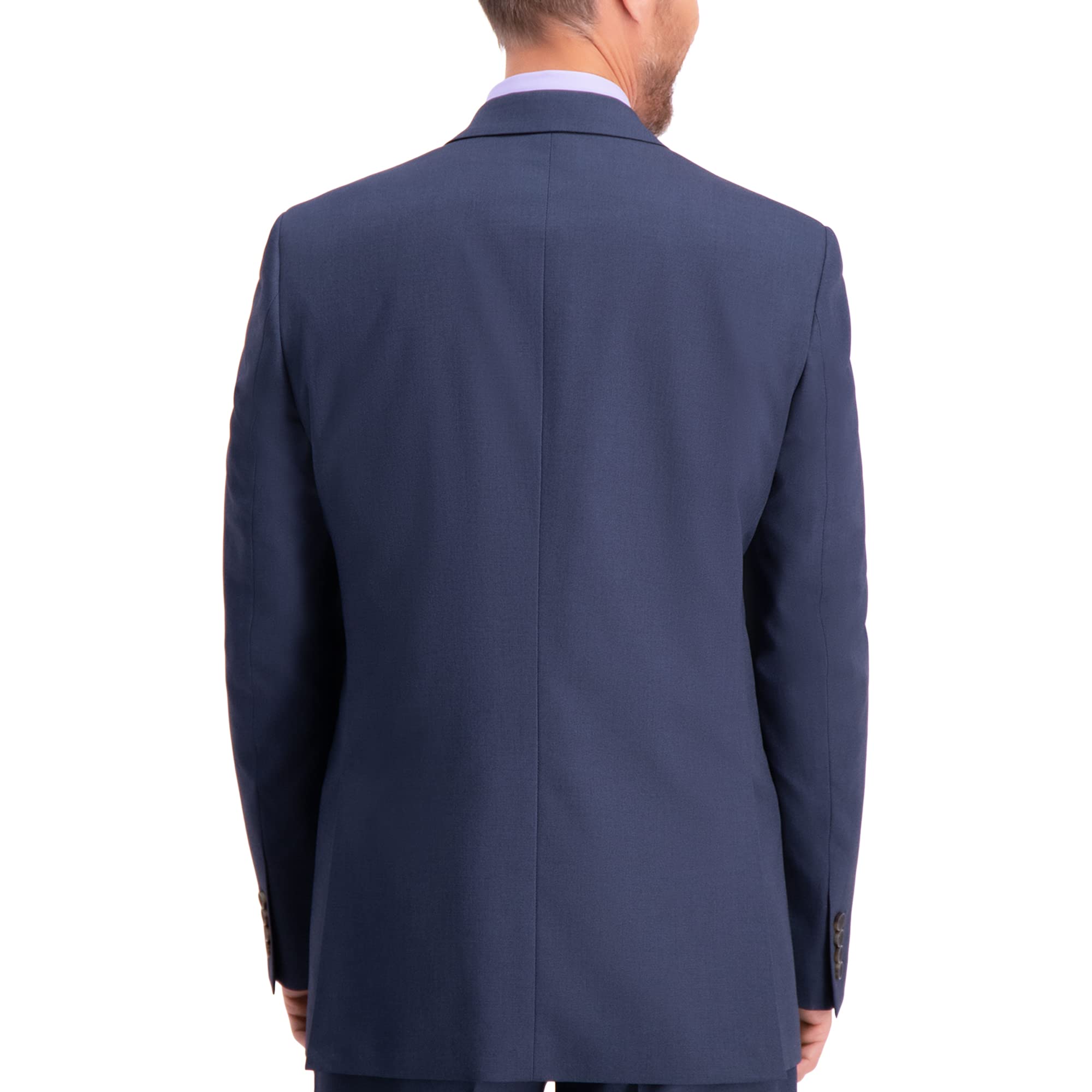 Haggar Men's Travel Performance Tailored Fit Suit Separates - Pants & Jacket Set | Wrinkle-Resistant Business Attire for Office, Weddings & Formal Events