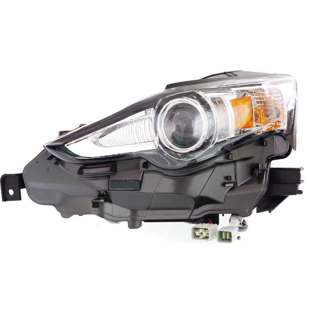 Lexus IS250 Headlight Assembly 2014-2015 Driver Side HID 8118553721 - Perfect for Night Driving & Car Upgrades