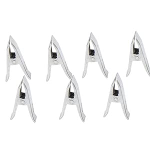 Premium 12-Pack Heavy Duty Clothes Pins & Beach Towel Clips - Strong Chair Clips, Towel Holder for Outdoor, Laundry, Camping - Multi-Purpose Hanging Clips for Clothesline, Blankets, Picnic, Poolside Use