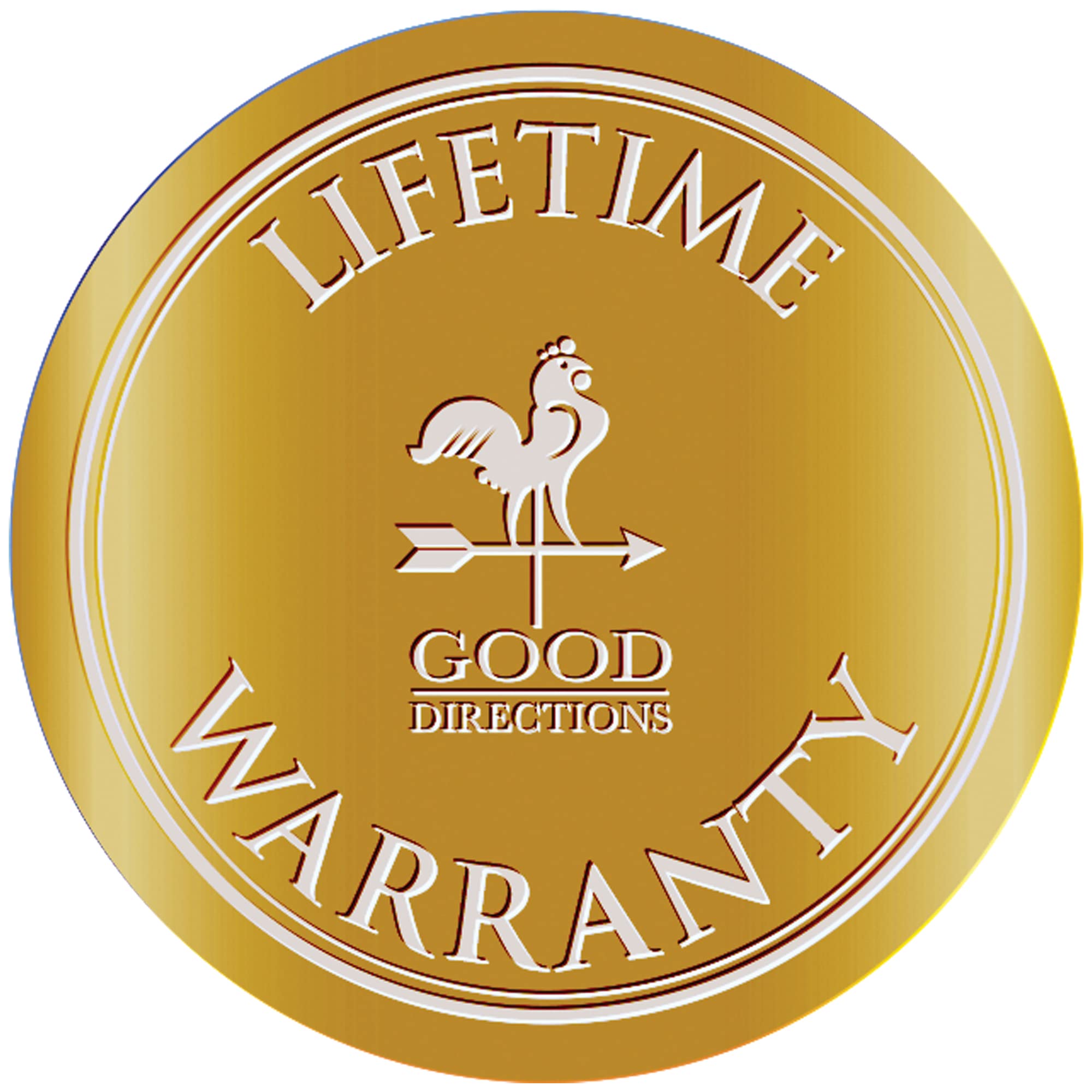 Good Directions 8805PG Blue Heron Weathervane - Polished Copper Garden Weather Vane with Pole for Outdoor Decoration | Perfect for Garden, Patio, Farmhouse & Backyard Decor