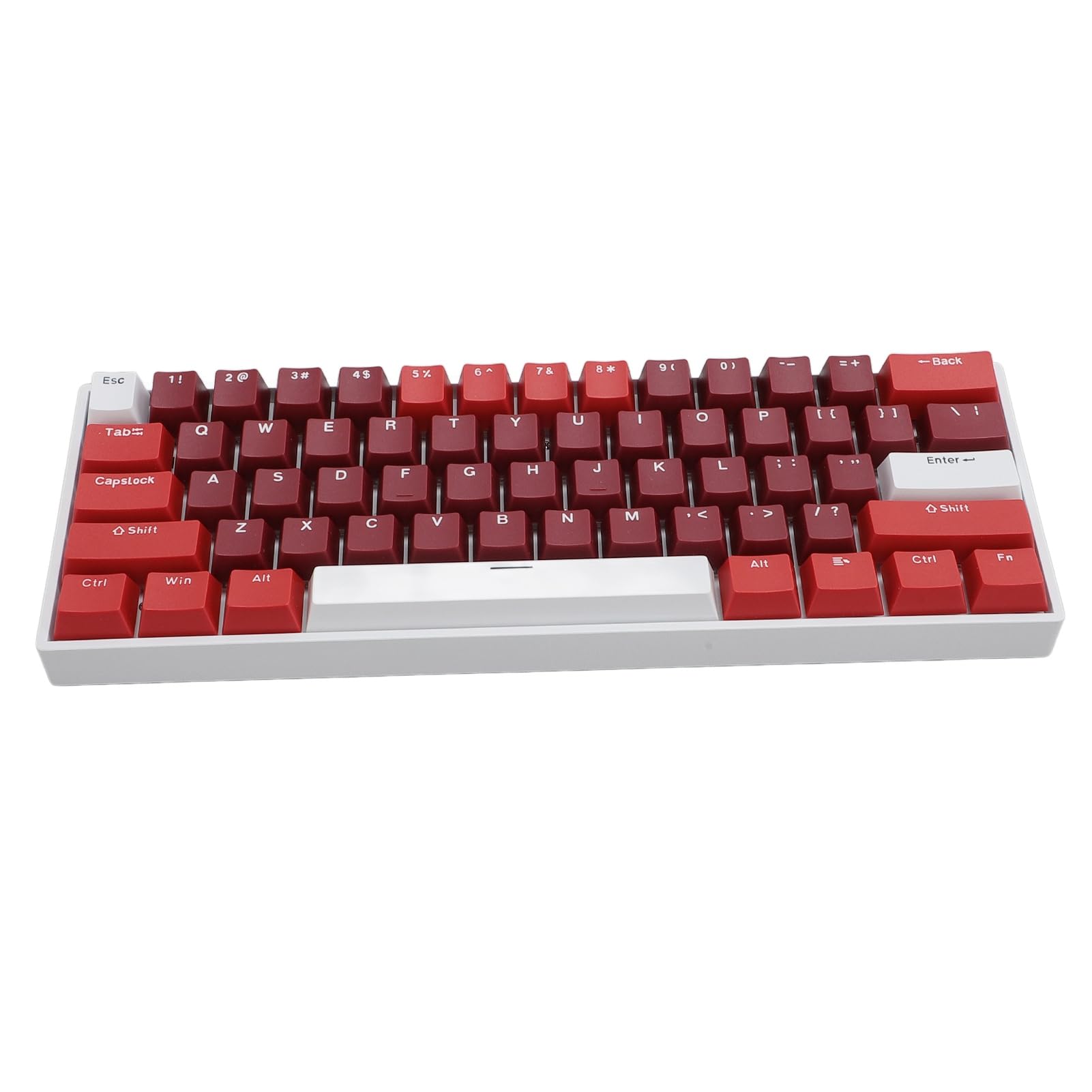 Tosuny 61-Key Wireless Mechanical Gaming Keyboard with RGB Backlit, Bluetooth/Wired Dual Mode, Red Switches, Anti-Ghosting - Compatible with Windows, Android, iOS - Perfect for Esports, Office Work & Mobile Gaming