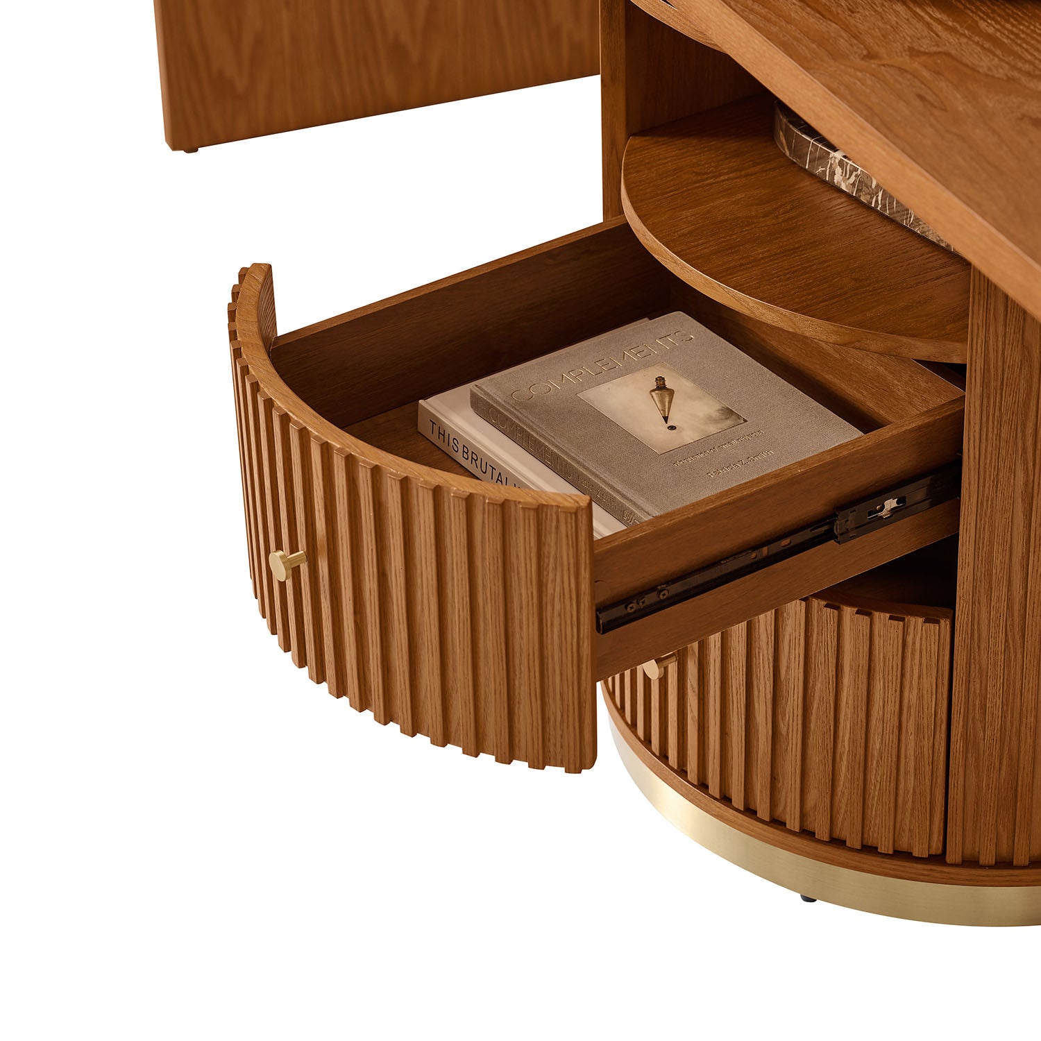 Modern L-Shaped 360° Rotating Wooden Office Desk - Ergonomic Home & Workspace Solution for Productivity & Comfort