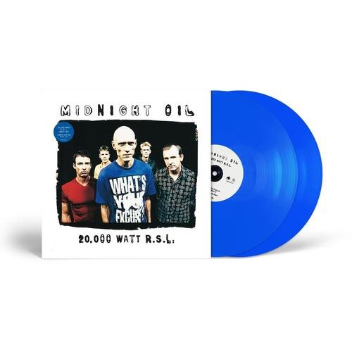 20000 Watt R.S.L. Limited Edition Blue Colored Vinyl LP - Best of Collection - Perfect for Vinyl Collectors & Music Enthusiasts