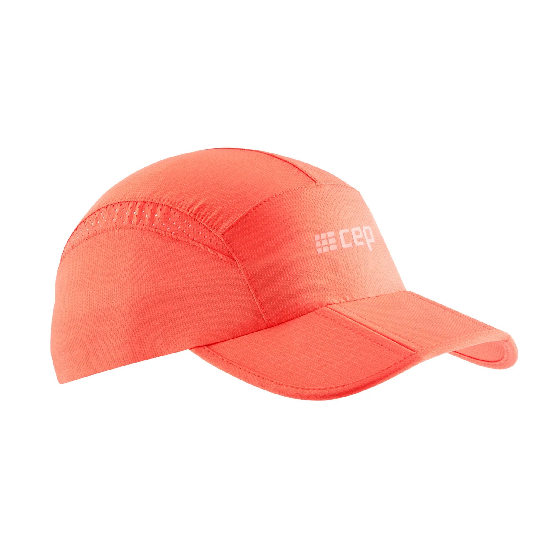 CEP Unisex Running Cap - Coral Color, Breathable & Lightweight for Men & Women - Perfect for Running, Hiking, Cycling & Outdoor Sports