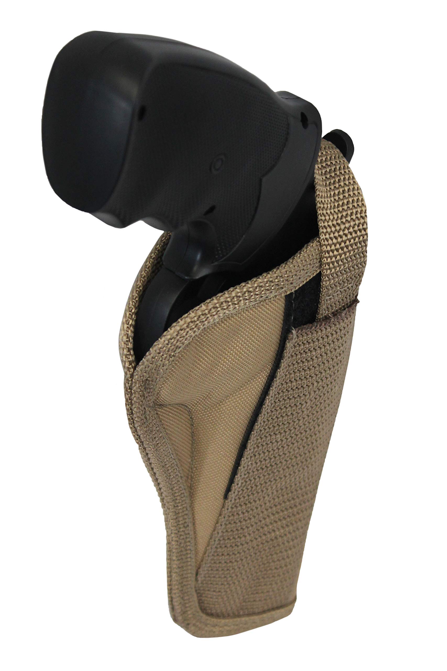 Barsony Desert Sand OWB Holster for Ruger New Model Bearcat 4.2in Barrel - Left Hand Draw - Perfect for Concealed Carry & Outdoor Activities