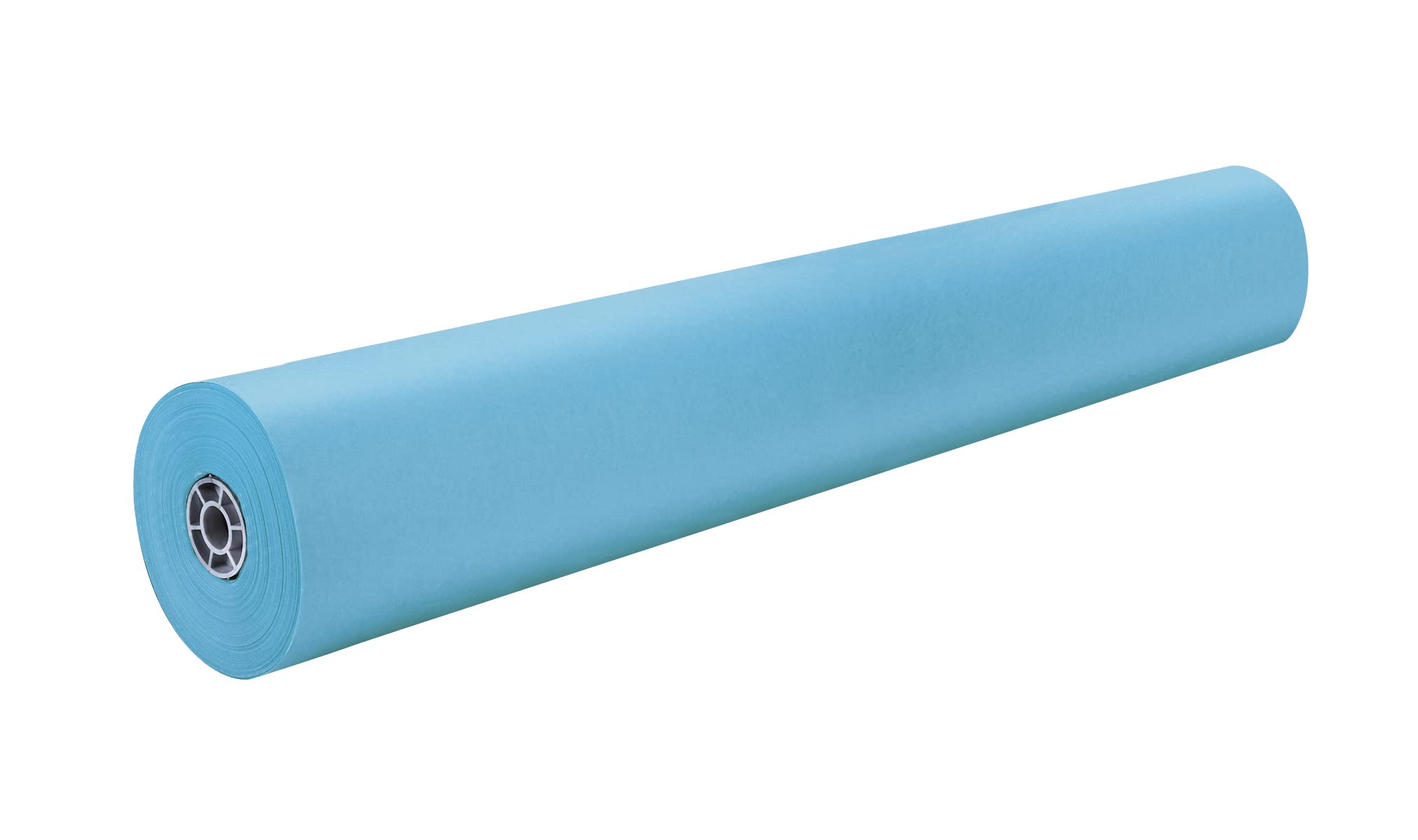 Vibrant Rainbow Colored Kraft Duo-Finish Wrapping Paper - Sky Blue, 36 Inches x 1000 Feet, 1 Roll - Perfect for Gift Wrapping, Crafts, and DIY Projects