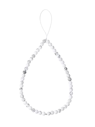 OAIITE Handmade Natural Gemstone Beaded Phone Charm - Semi-Precious Stone Cell Phone Lanyard & Wrist Strap for Women, Men, Teens | Perfect for Phone Accessories, Gifts, and Everyday Use