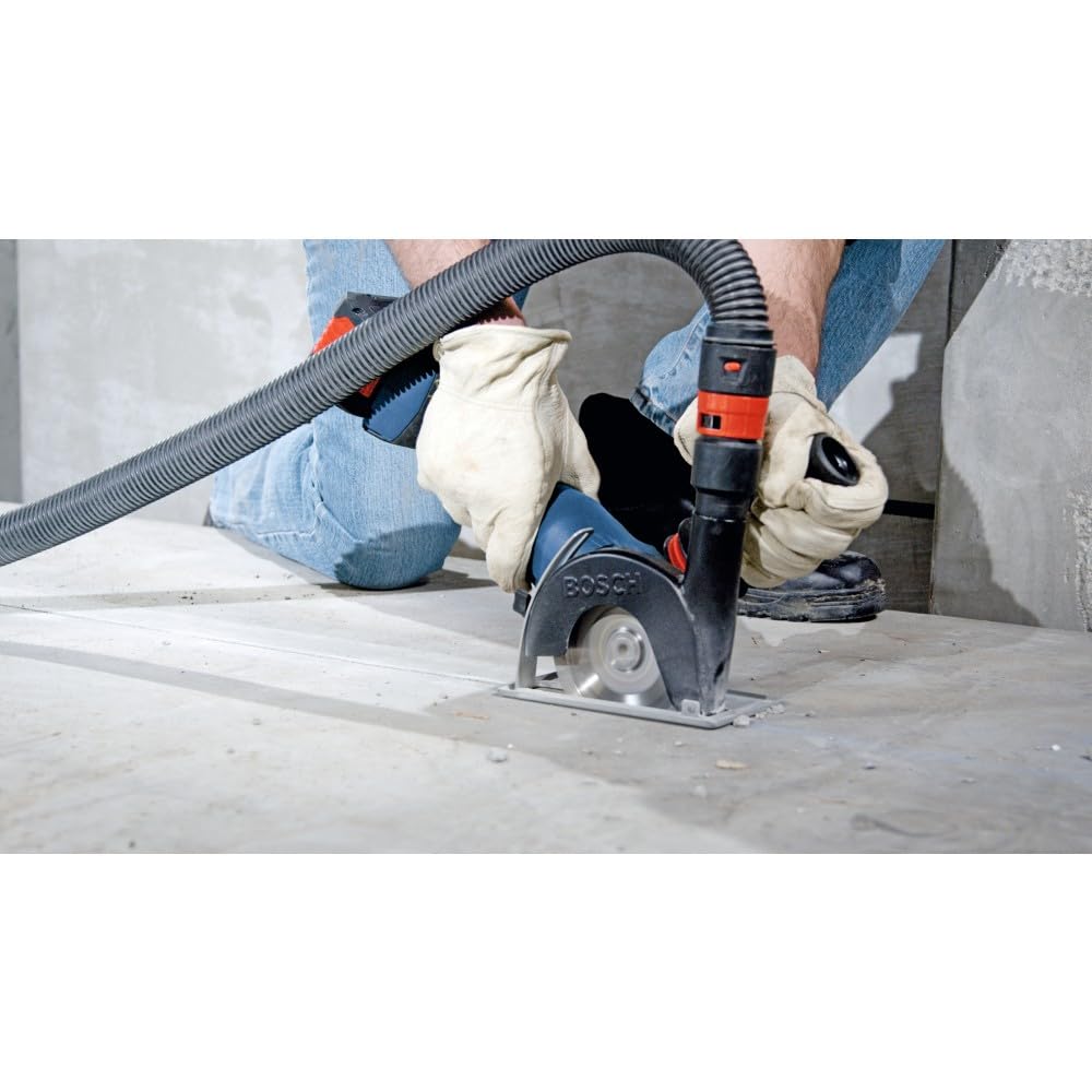 BOSCH GWS18V-13CN PROFACTOR™ 18V Cordless Angle Grinder with Slide Switch (Bare Tool) - 5-6 Inch Cutting & Grinding for Metal, Concrete & Wood - Perfect for Construction, DIY & Professional Use