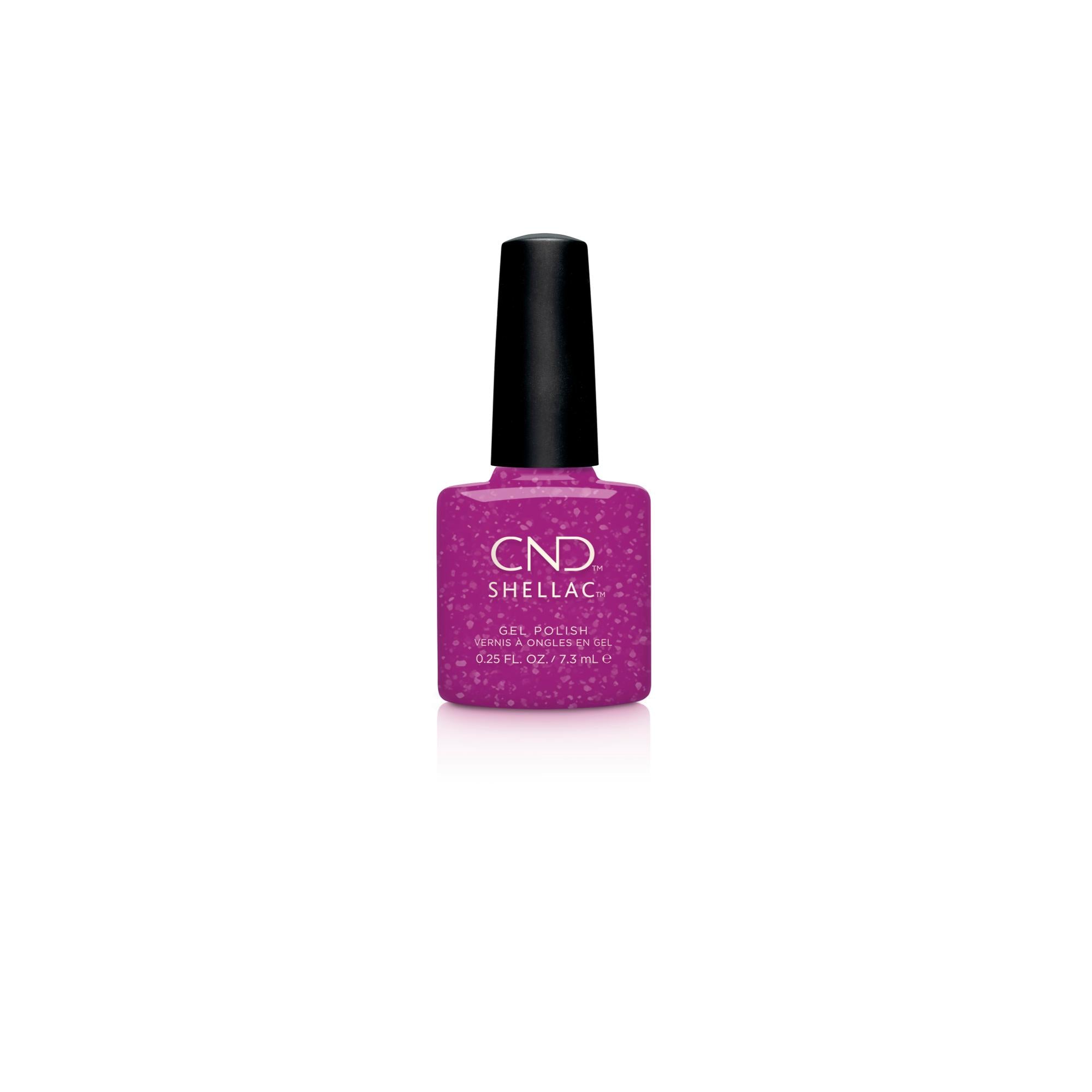 CND Shellac Nail Polish - All The Rage 0.25 fl oz - Long Lasting Gel Nail Color for Salon-Quality Manicures at Home