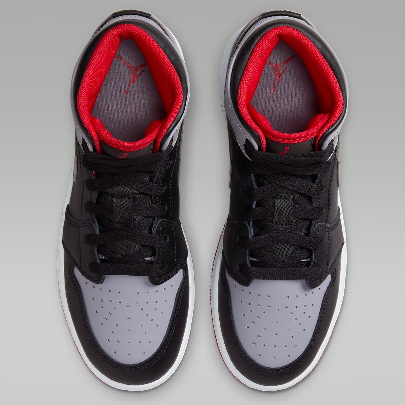 Air Jordan 1 Mid (GS) Big Kids Basketball Shoes - Comfortable Sneakers for Boys & Girls - Perfect for School, Sports & Casual Wear