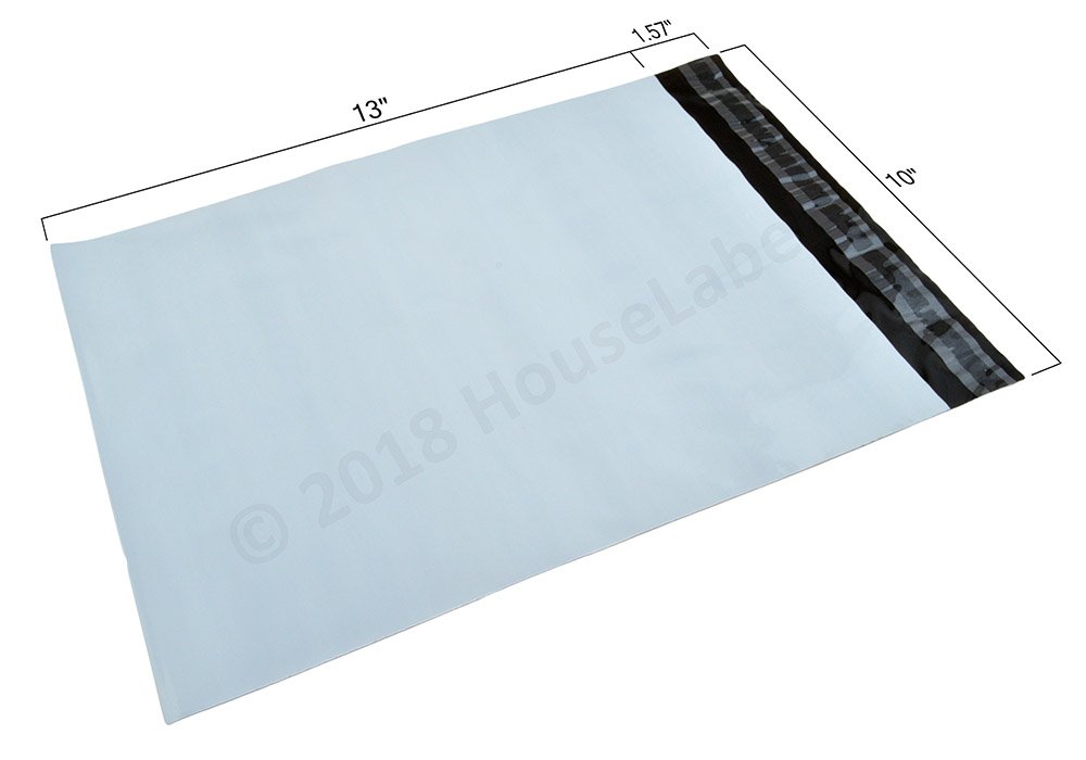 2000 Pack 10x13 Inches Self-Sealing Poly Mailers - 2.35 Mil Thick Plastic Shipping Envelopes for Ecommerce, Mailing & Packaging Supplies (10