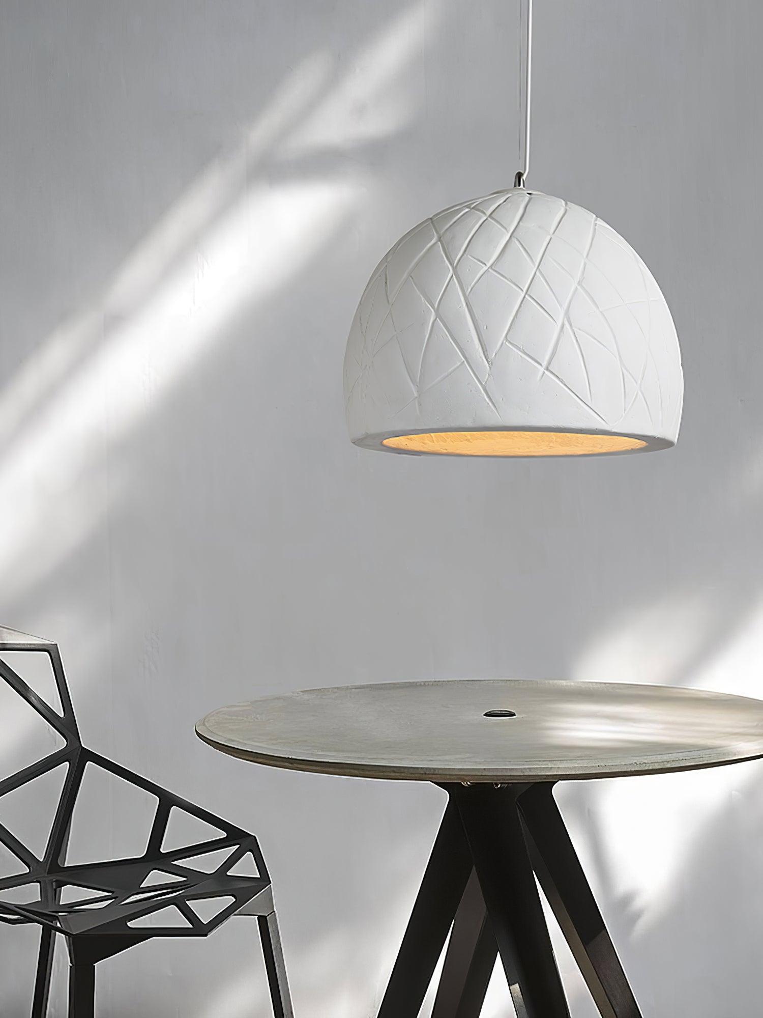 Modern Malva Pendant Light - Elegant Glass Ceiling Hanging Lamp for Dining Room, Kitchen Island & Bedroom Lighting - Dimmable Vintage Industrial Style Fixture