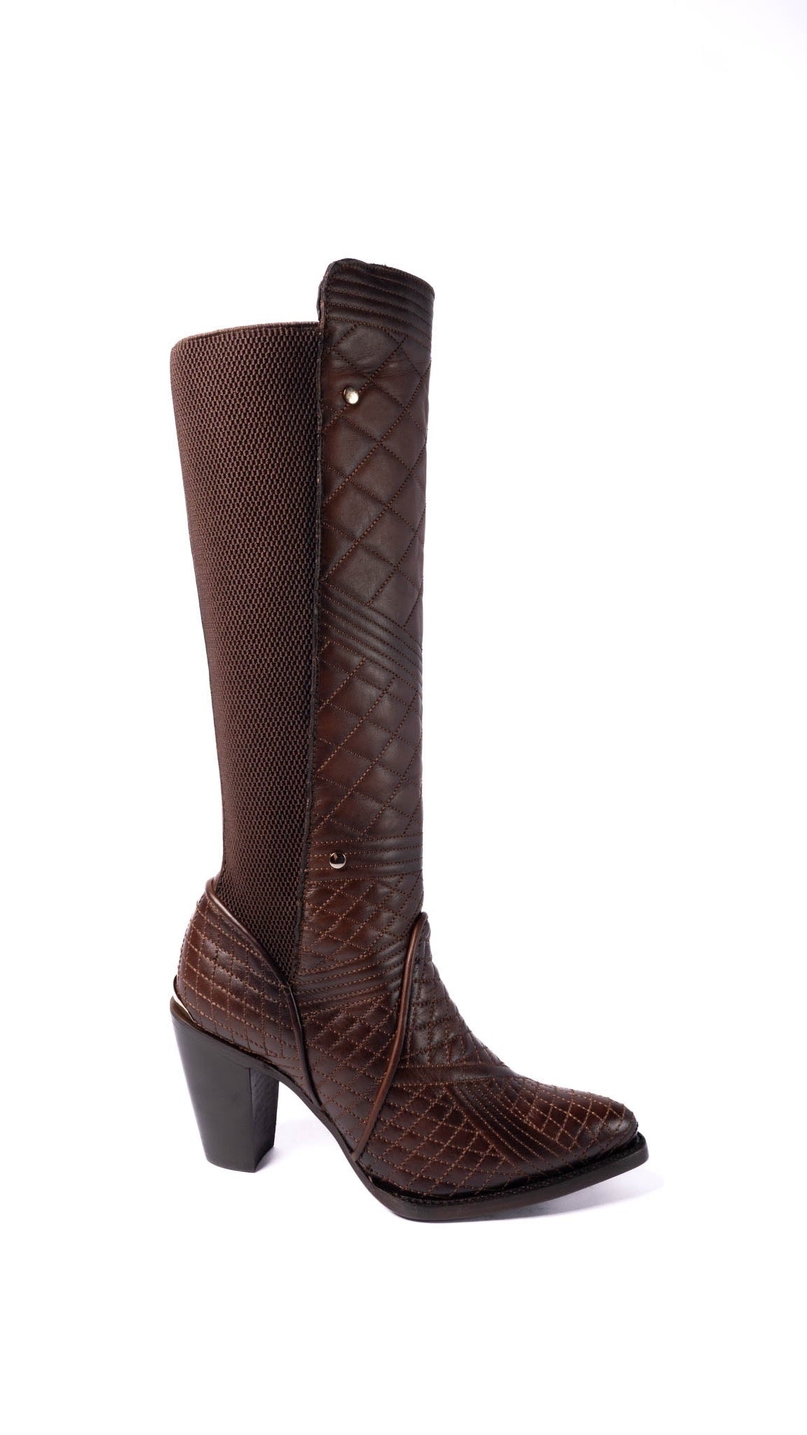 **Women's Cuadra CU402 LD Honey Embroidery Round Toe Cowgirl Boots - Perfect for Western Rides, Country Dances & Fashion Outfits**