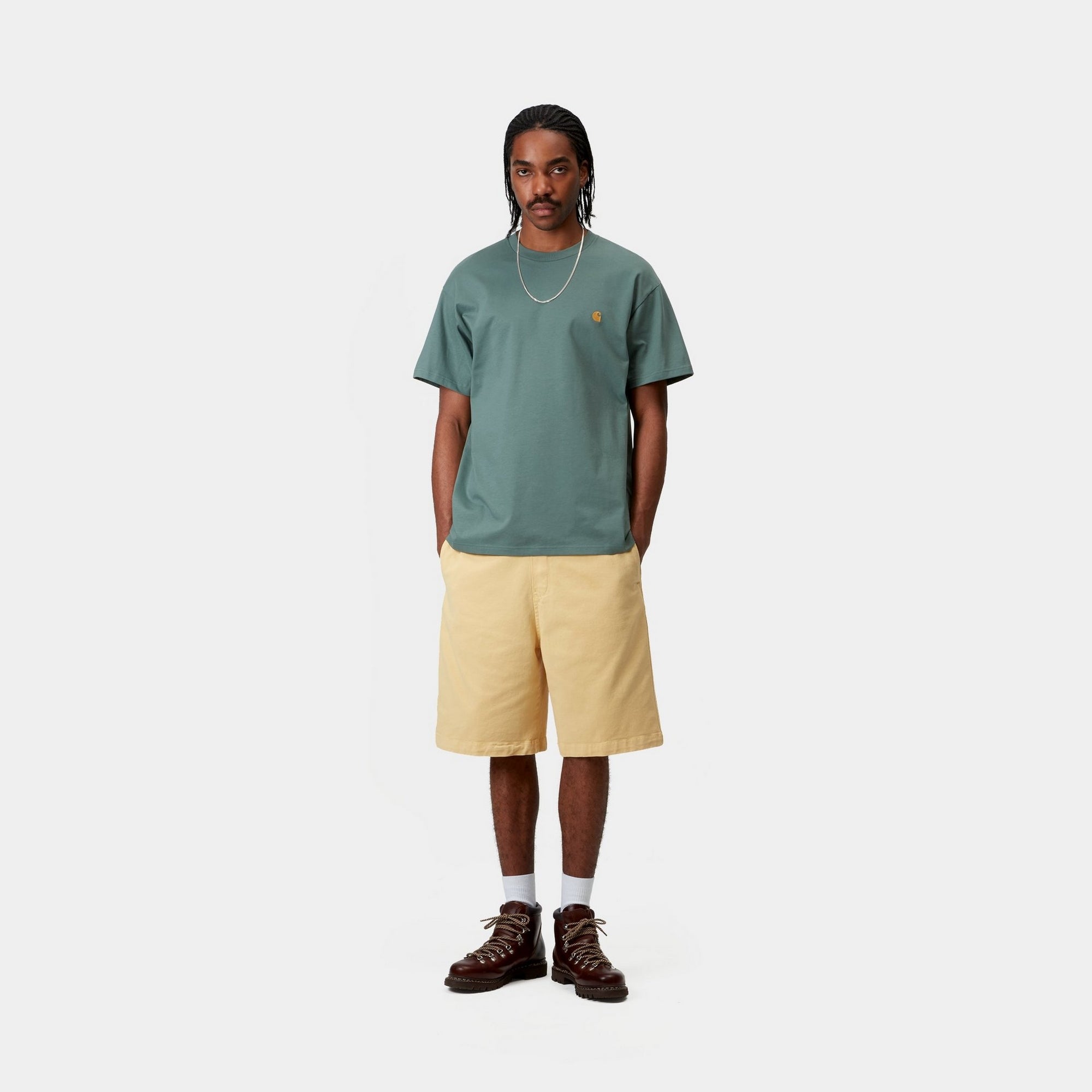 Chase T-Shirt for Men | Silver Pine Color | Soft Cotton Casual Tee for Everyday Wear, Gym, and Outdoor Activities