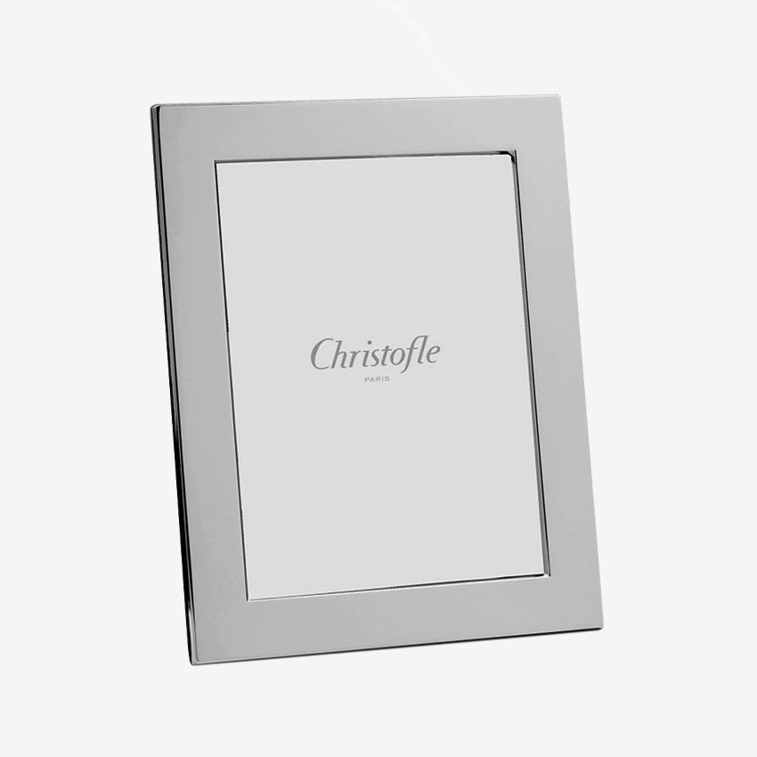 Christofle Fidelio Picture Frame - Elegant Silver Photo Frame for Home & Office Decor, Perfect for Displaying Cherished Memories