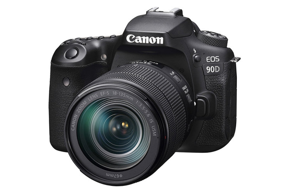 Canon EOS 90D DSLR Camera with 18-135mm Lens Kit - Professional Photography for Travel, Sports & Wildlife - Perfect for Vloggers & Content Creators