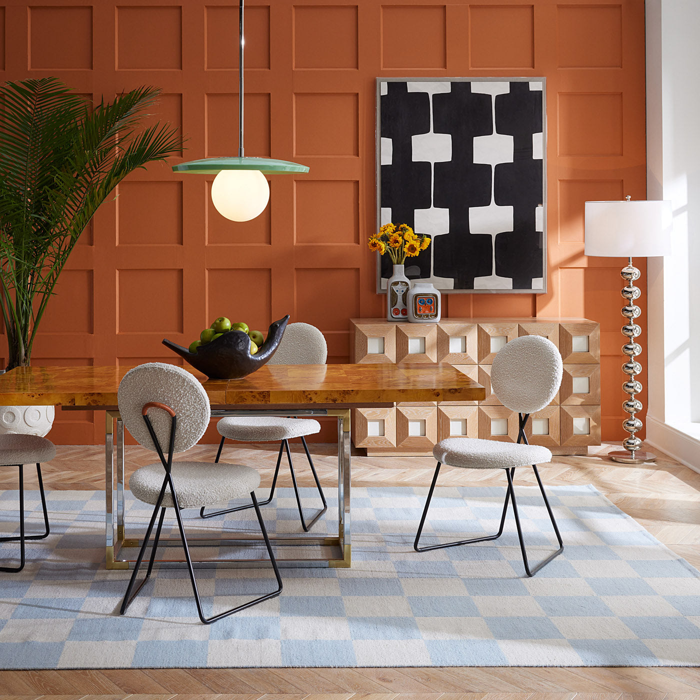 Hollywood Floor Lamp - Modern Standing Lamp for Living Room, Bedroom & Office - Adjustable Brightness & Stylish Design - Perfect for Reading, Working & Relaxing