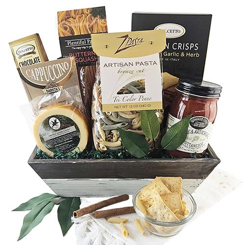 Authentic Italian Gourmet Gift Basket - Premium Pasta, Olive Oil & Delicacies | Perfect for Holidays, Corporate Gifts & Italian Food Lovers