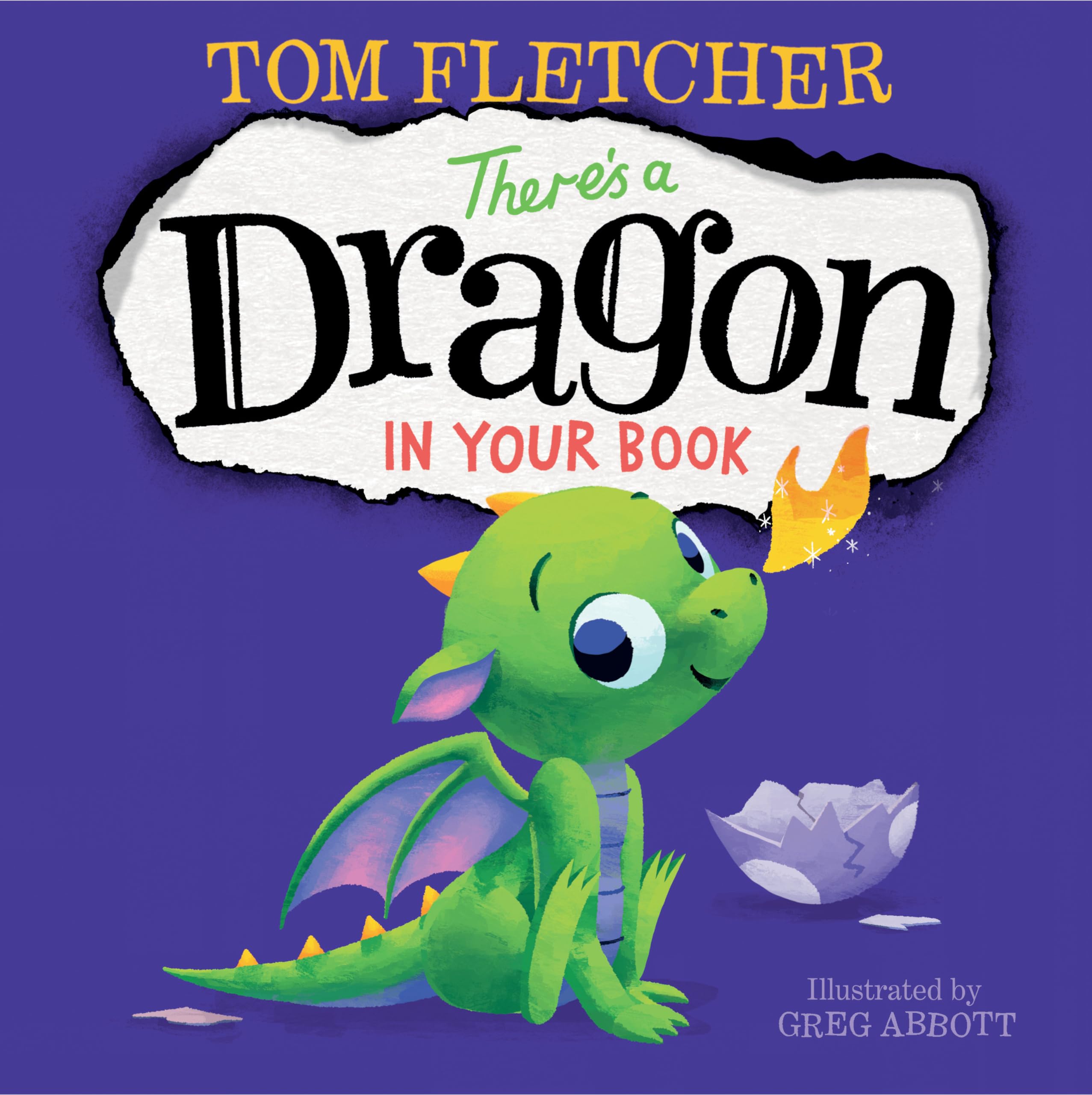 There's a Dragon in Your Book - Interactive Children's Storybook for Kids Ages 3-7 | Fun Bedtime Reading & Imaginative Play