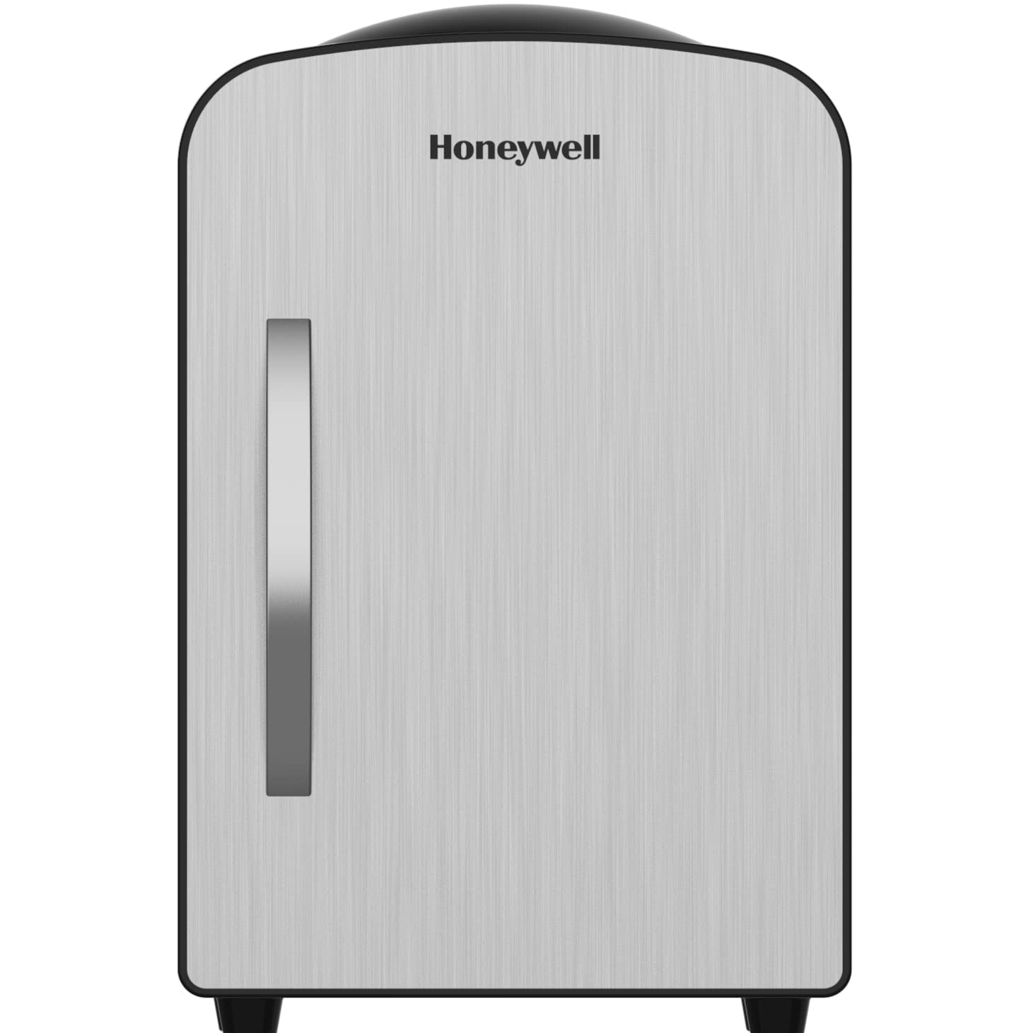 Honeywell 4L Mini Personal Fridge - Portable Cooler & Warmer for Skincare, Drinks, Snacks - Compact Storage Holds 6 Cans (12oz) - Perfect for Bedroom, Office, Dorm & Travel Use