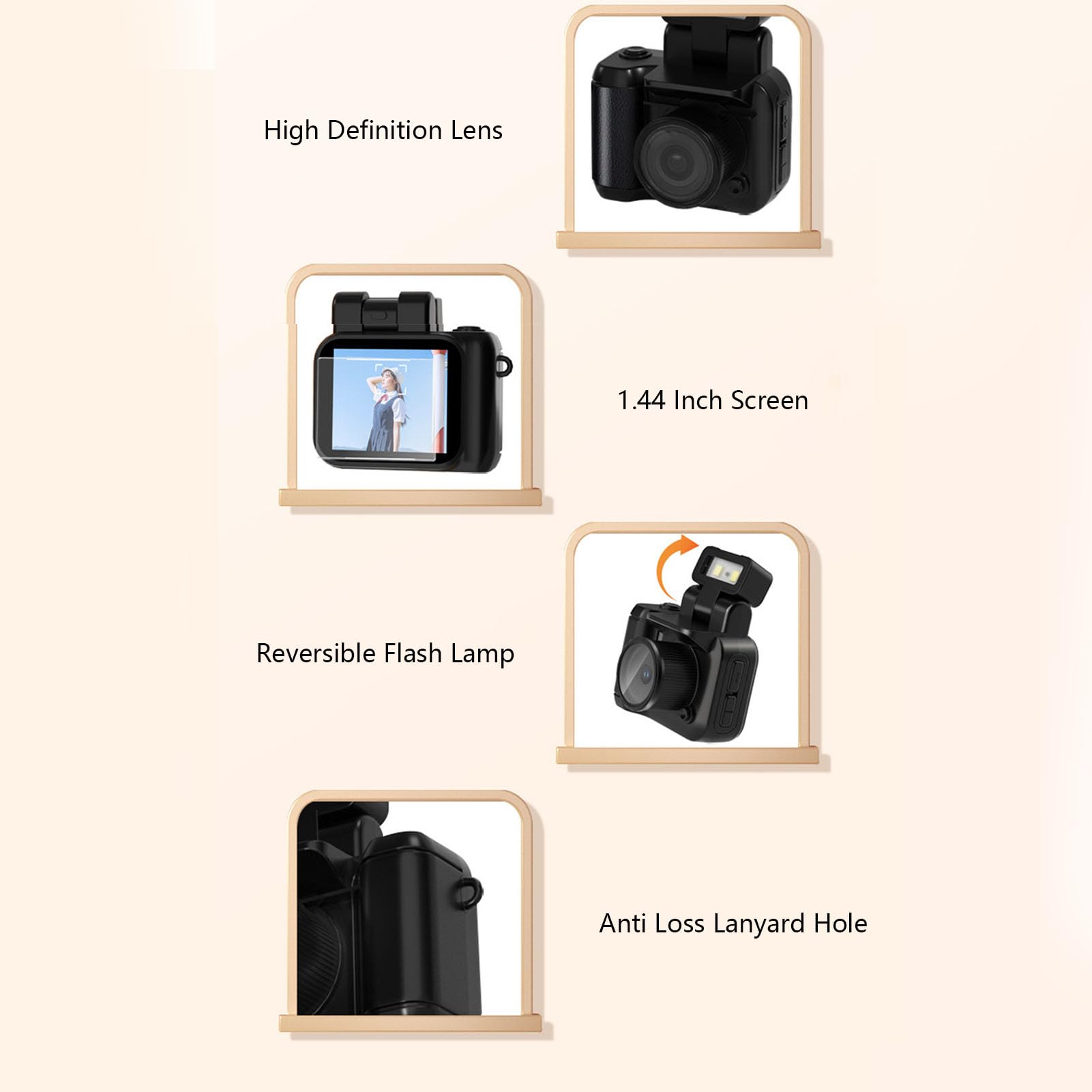 4K UHD Travel Vlog Camera - 2