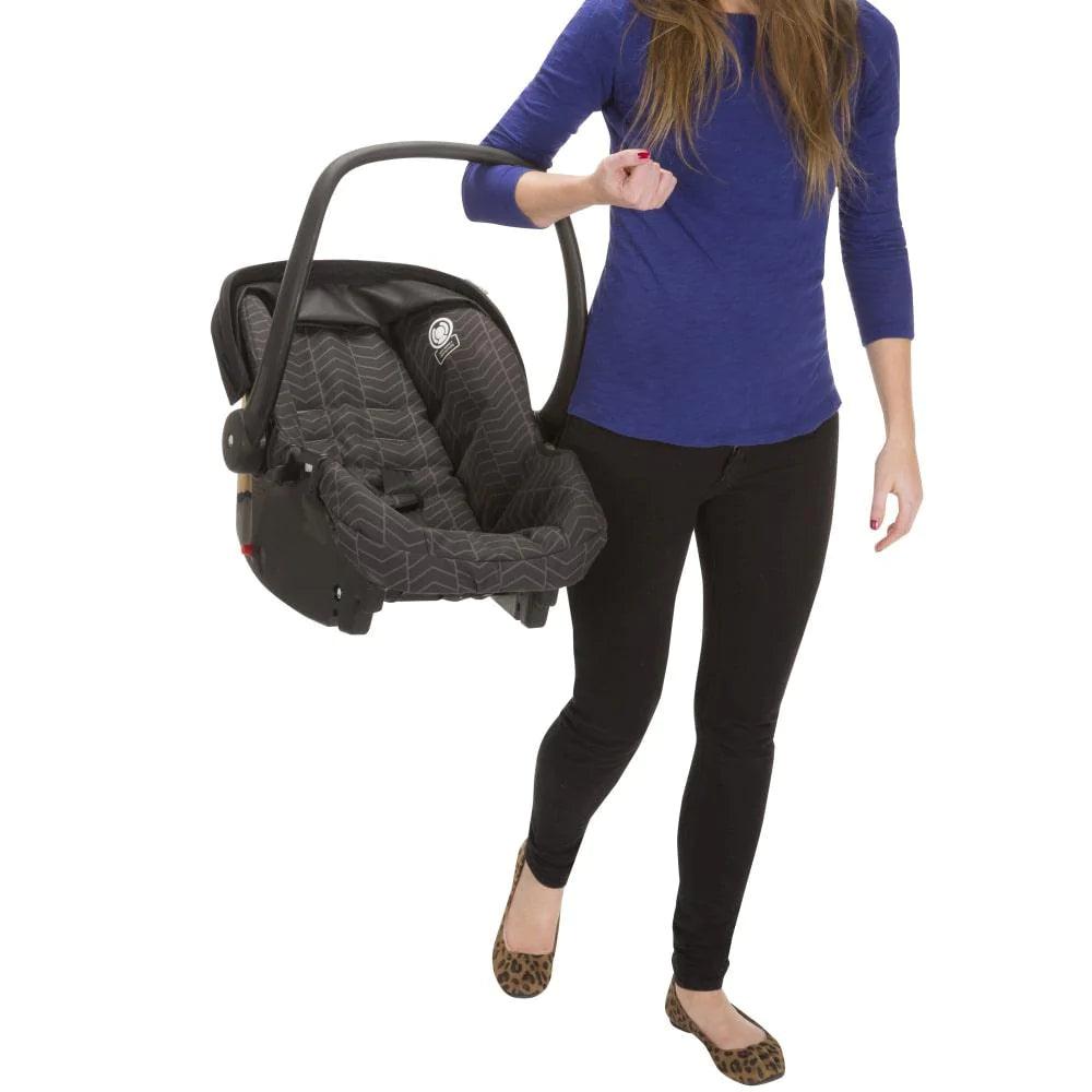Cosco Lift & Stroll Travel System Stroller - Black Arrow | Lightweight Baby Stroller with Car Seat | Perfect for Travel, Shopping & Daily Use