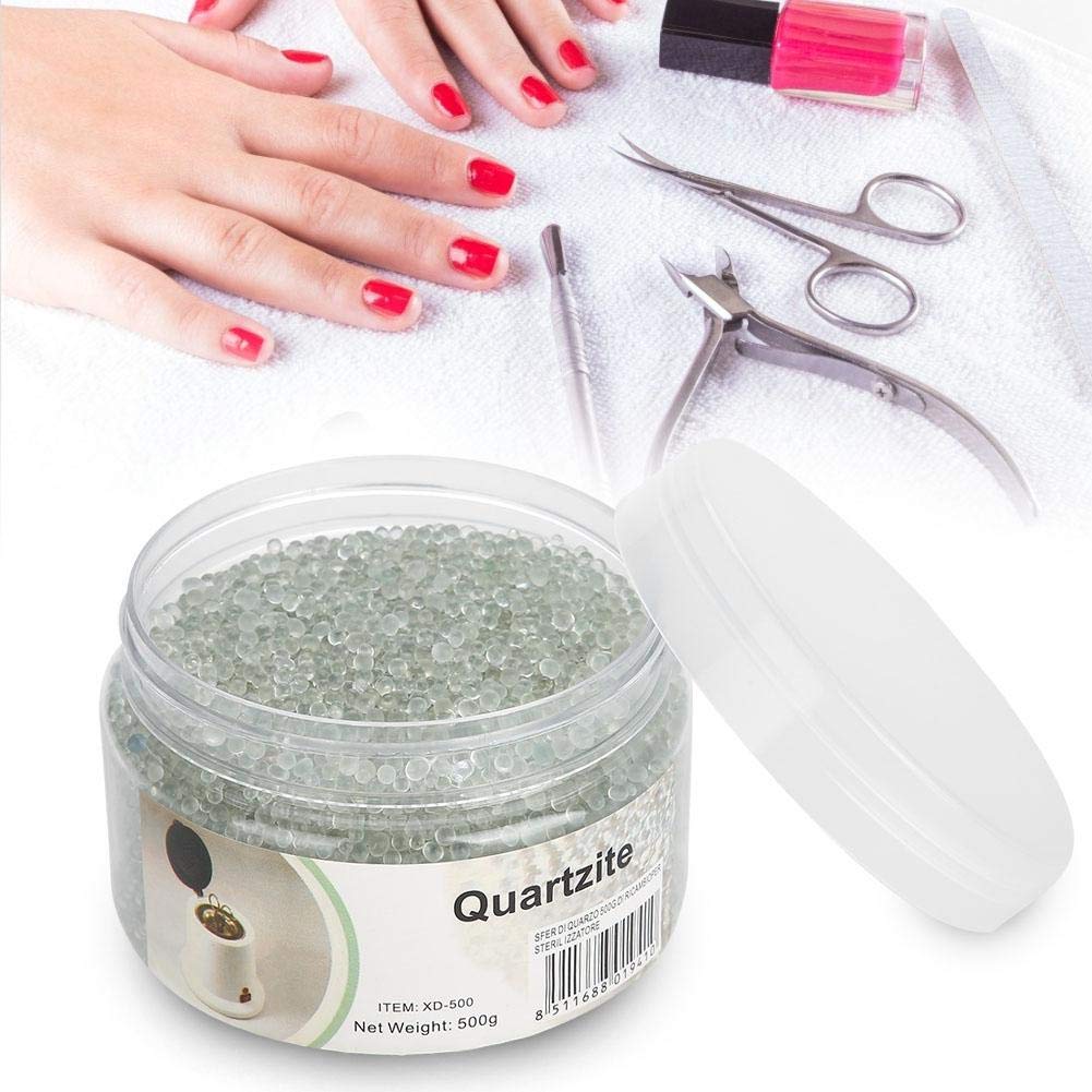 High Temperature Glass Beads for Dry Sterilizer Box - Nail Art Sterilization Sand Beads, Quartzite Beads for Manicure & Pedicure Tools - Perfect for Salon, Spa & Home Nail Care