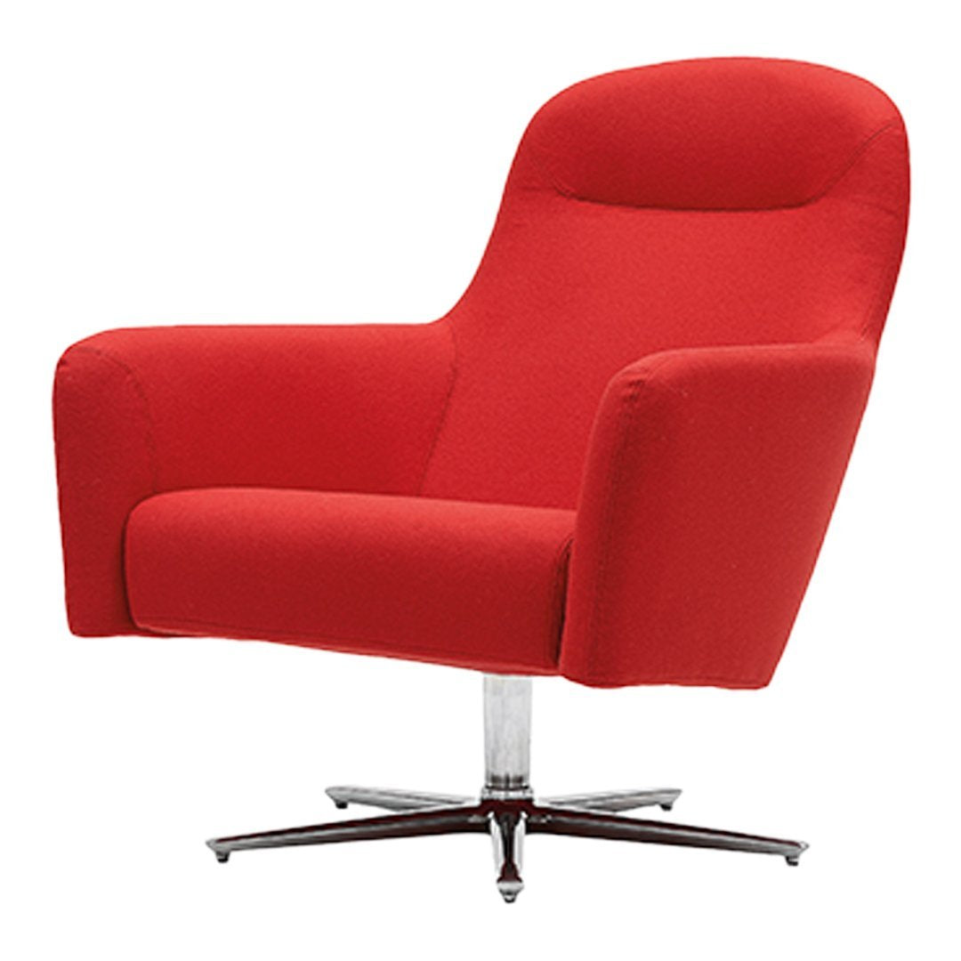 Havana Low Swivel Chair - Modern Accent Lounge Chair for Living Room, Bedroom, or Office - 360 Degree Rotation for Comfortable Relaxation and Stylish Decor
