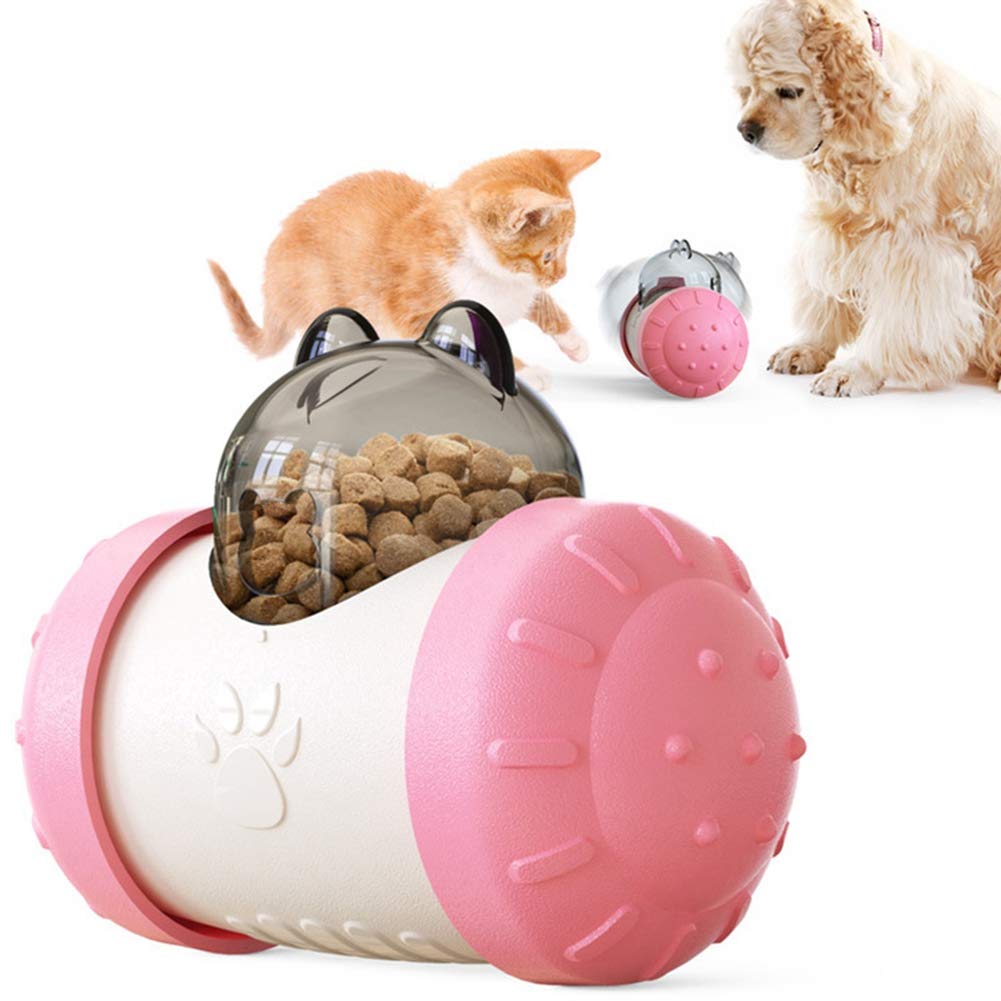 **Interactive Dog Puzzle Toy - Magic Rolling Ball Treat Dispenser for Smart Dogs & Puppies - Food Leak-Proof Design for Cats & Dogs - Fun Mental Stimulation & Exercise Toy for Indoor & Outdoor Play**