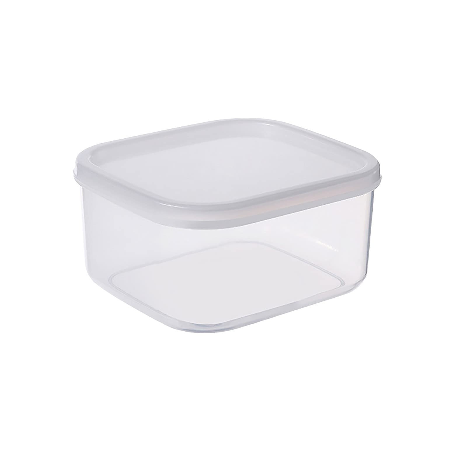 Airtight Refrigerator Storage Containers with Lids - Large Reusable Food Organizer Bins for Kitchen, Freezer & Meal Prep - BPA-Free Plastic Fridge Organizers for Fruits, Vegetables & Leftovers (Set of 3)