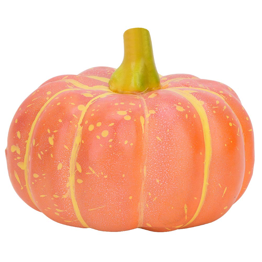 Tbest Realistic Pumpkin Decoration for RC Cars - Miniature Car Model Accessory & Ornament - Perfect for Halloween Displays, RC Car Racing Events, and Collectible Diorama Scenes